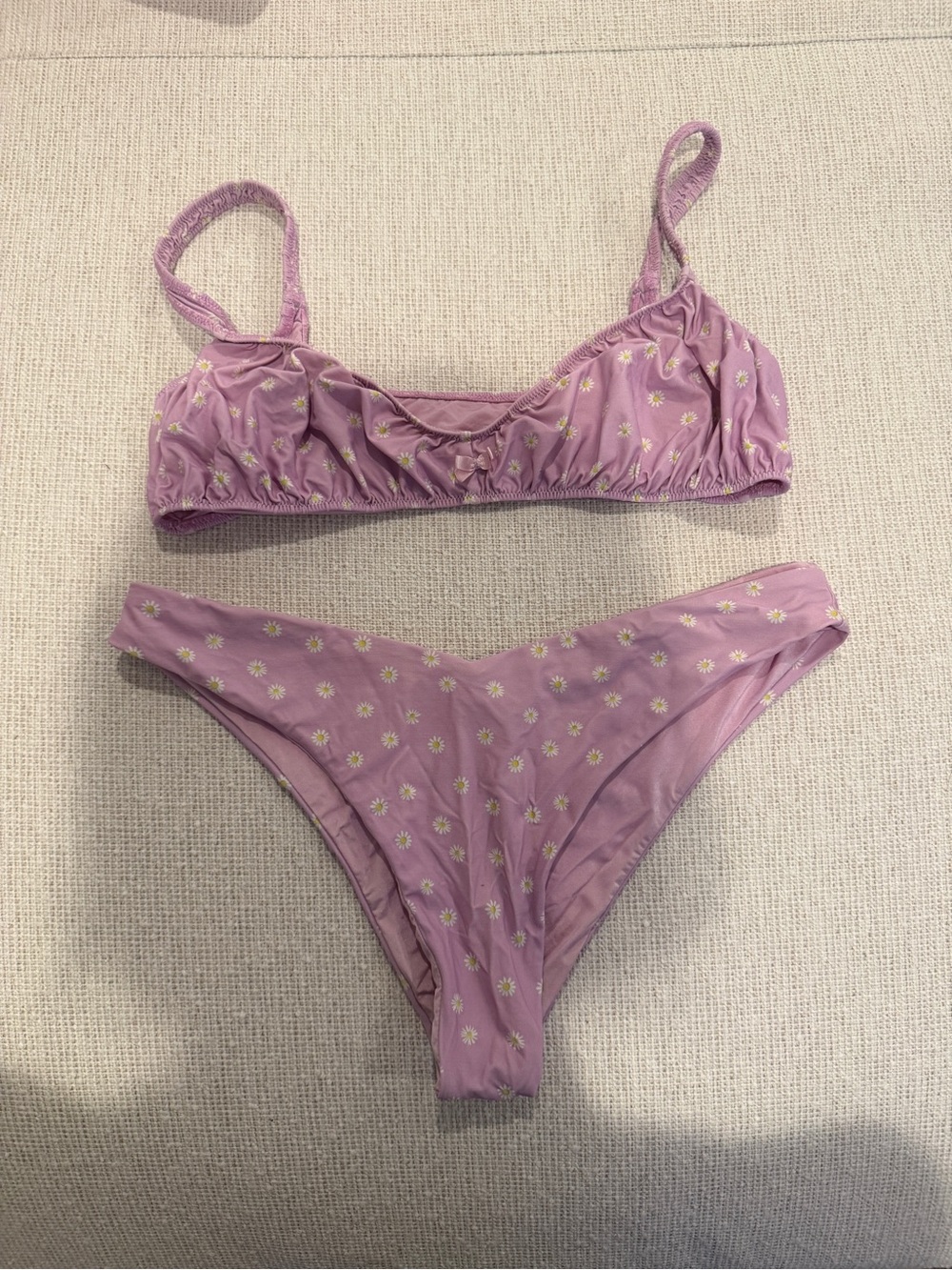 WeWoreWhat Scrunchie Top & Delilah Bottom in Daisy
